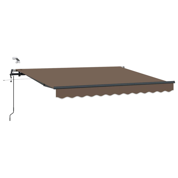 Utdragbar Markis Taupe 300 X 250 Cm Polyester
