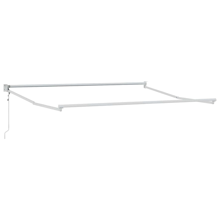Utdragbar Markis Taupe 4,5 × 3 M Polyester Och Metall