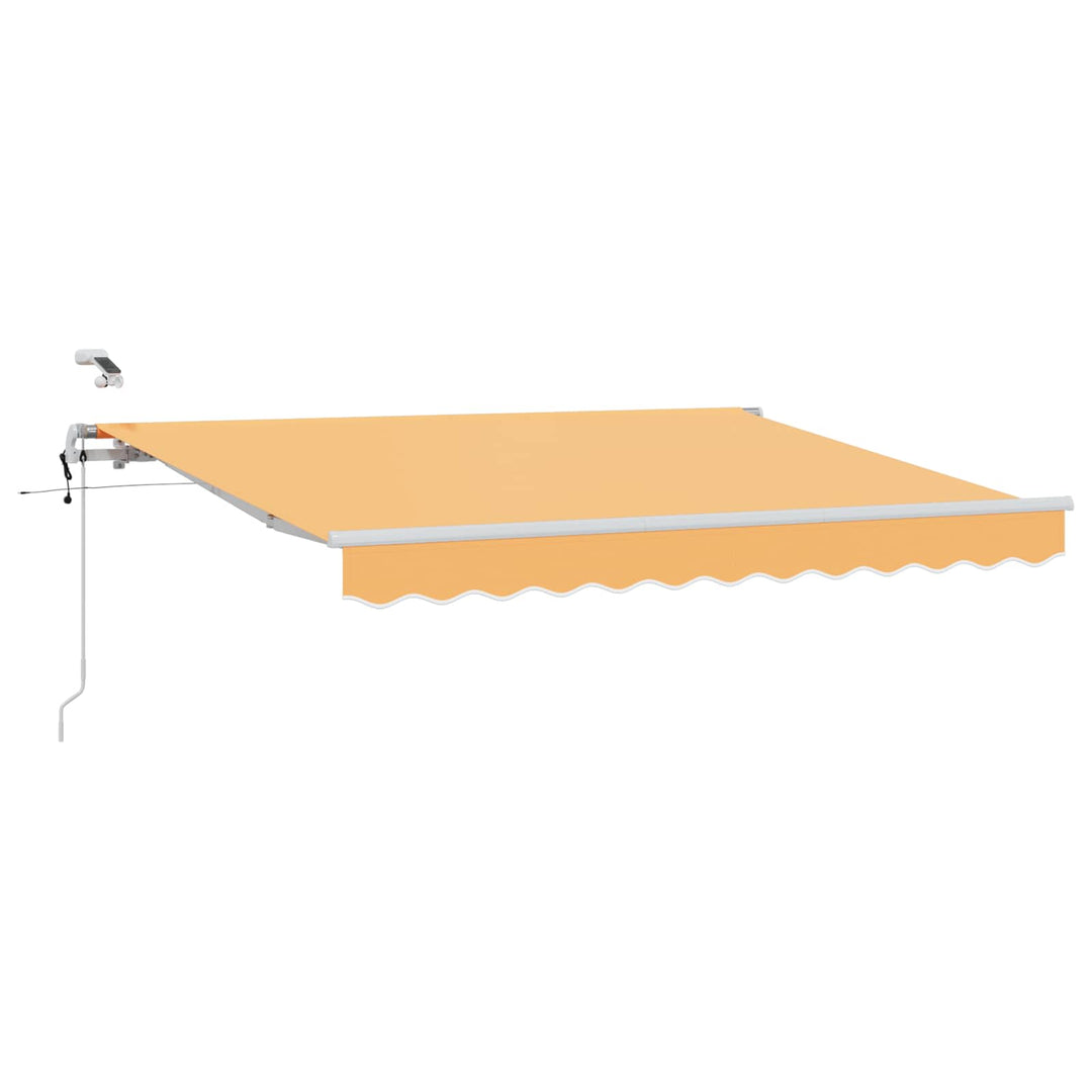 Utdragbar Markis Sand 500 × 300 Cm Polyester