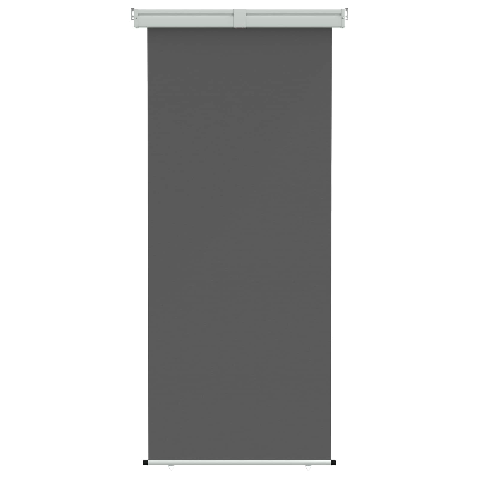 Balkongsidomarkis 80 X 250 Cm 100% Polyester, Järn, Stål