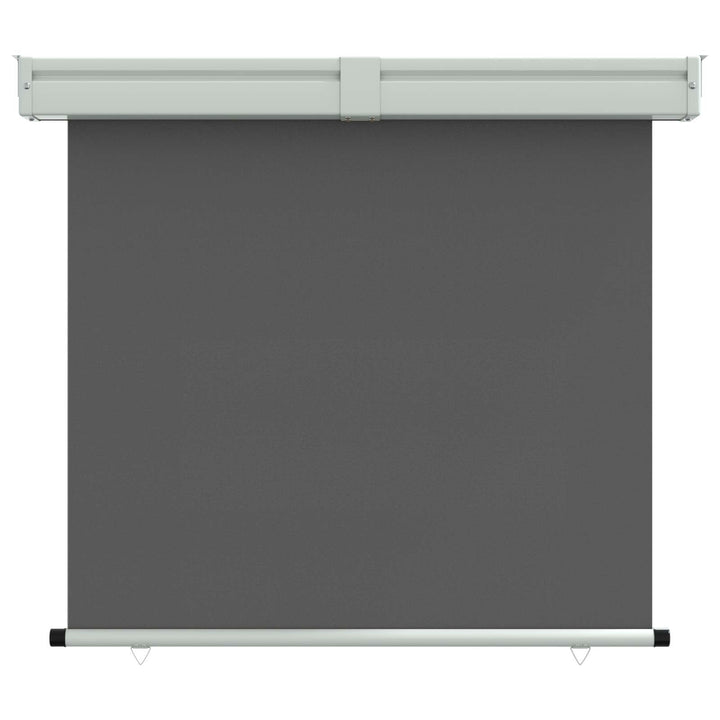 Balkongsidomarkis 80 X 250 Cm 100% Polyester, Järn, Stål