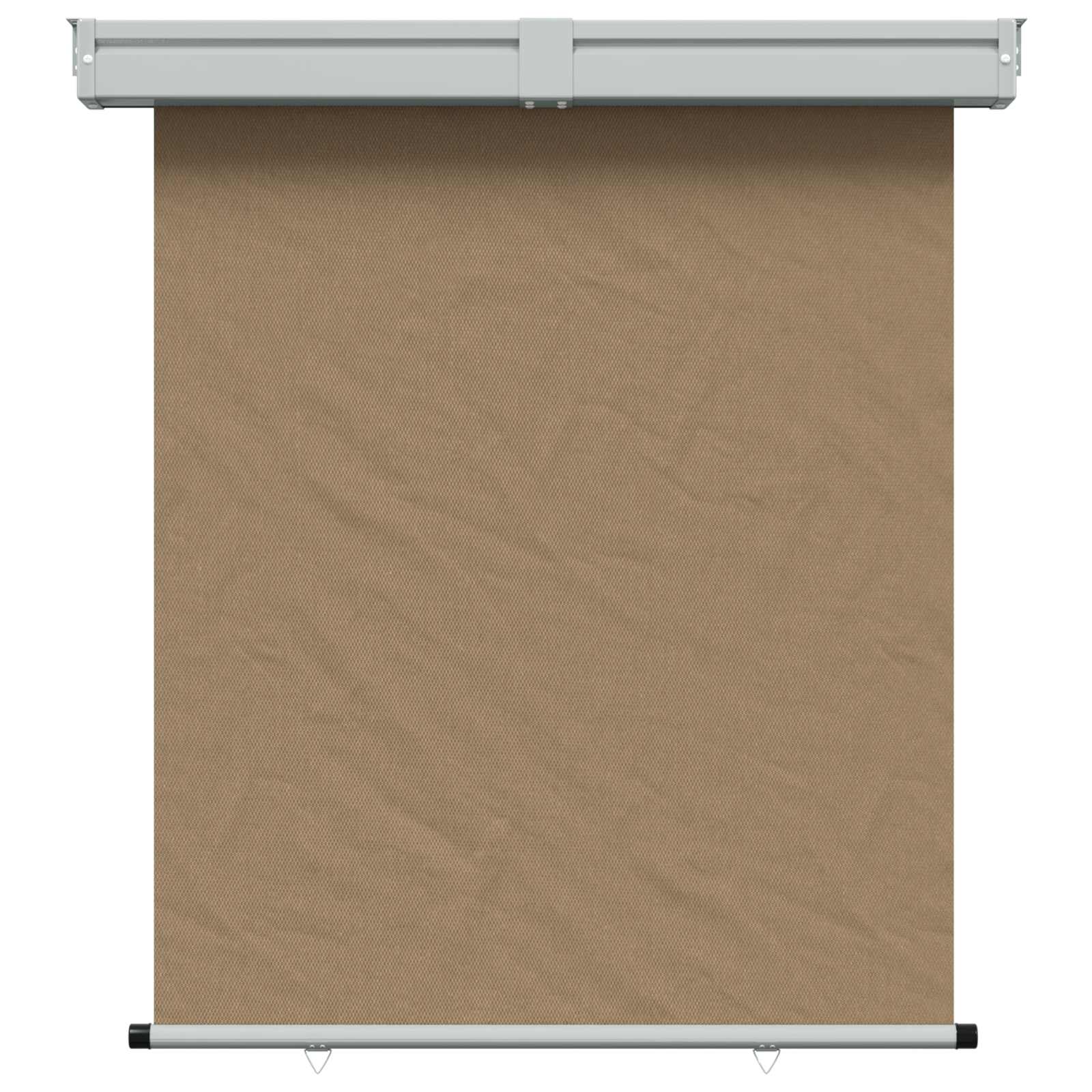 Balkongsidomarkis 170 X 250 Cm 100% Polyester, Järn, Stål Taupe