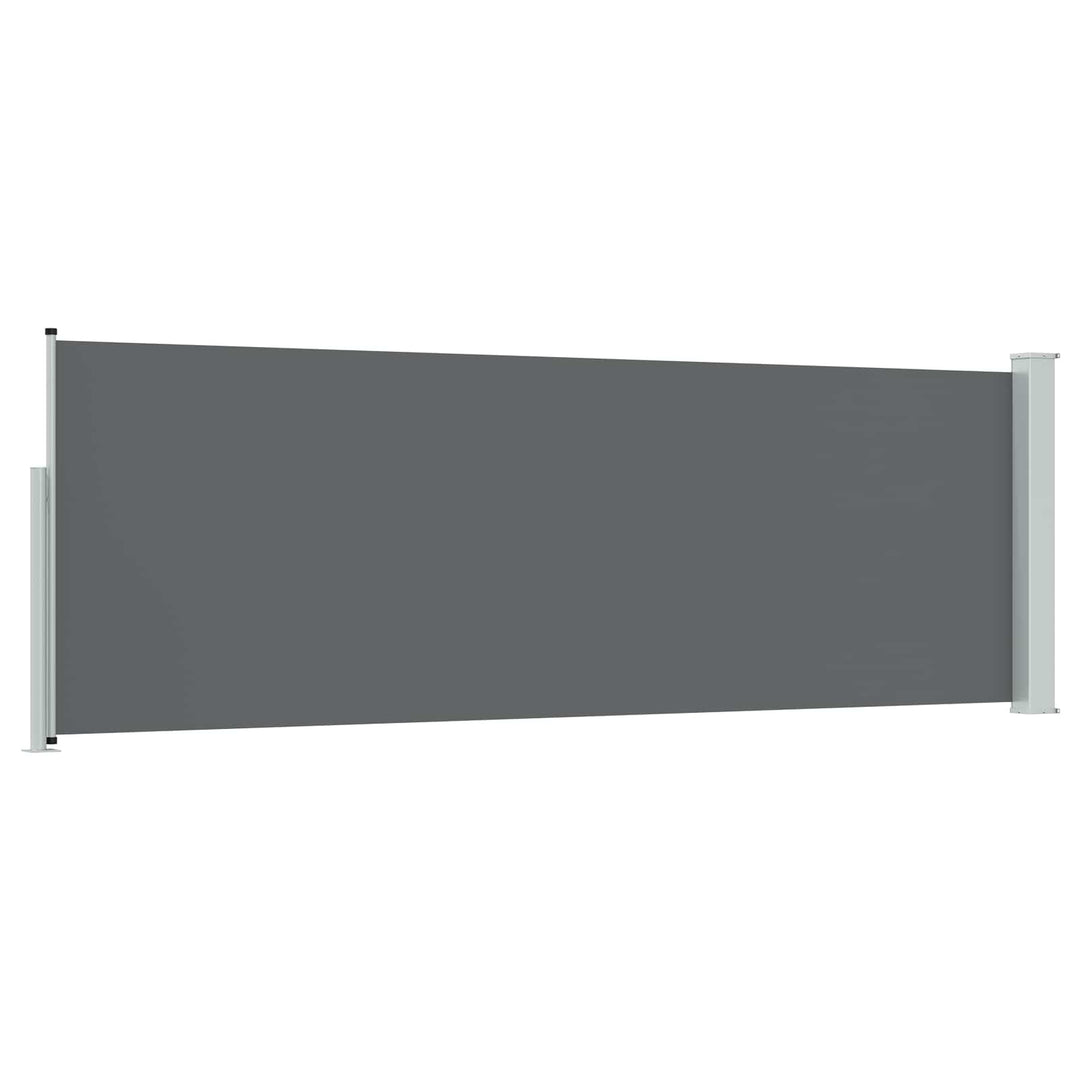 Utfällbar Sidomarkis 300 X 100 Cm Polyester Rektangulär