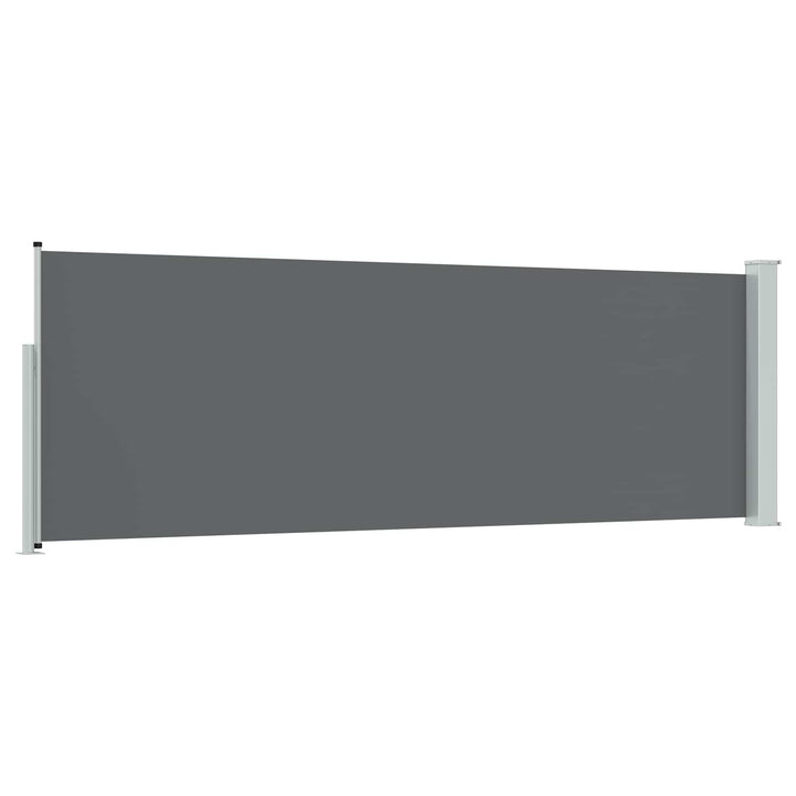 Utfällbar Sidomarkis 500 X 100 Cm Polyester Rektangulär