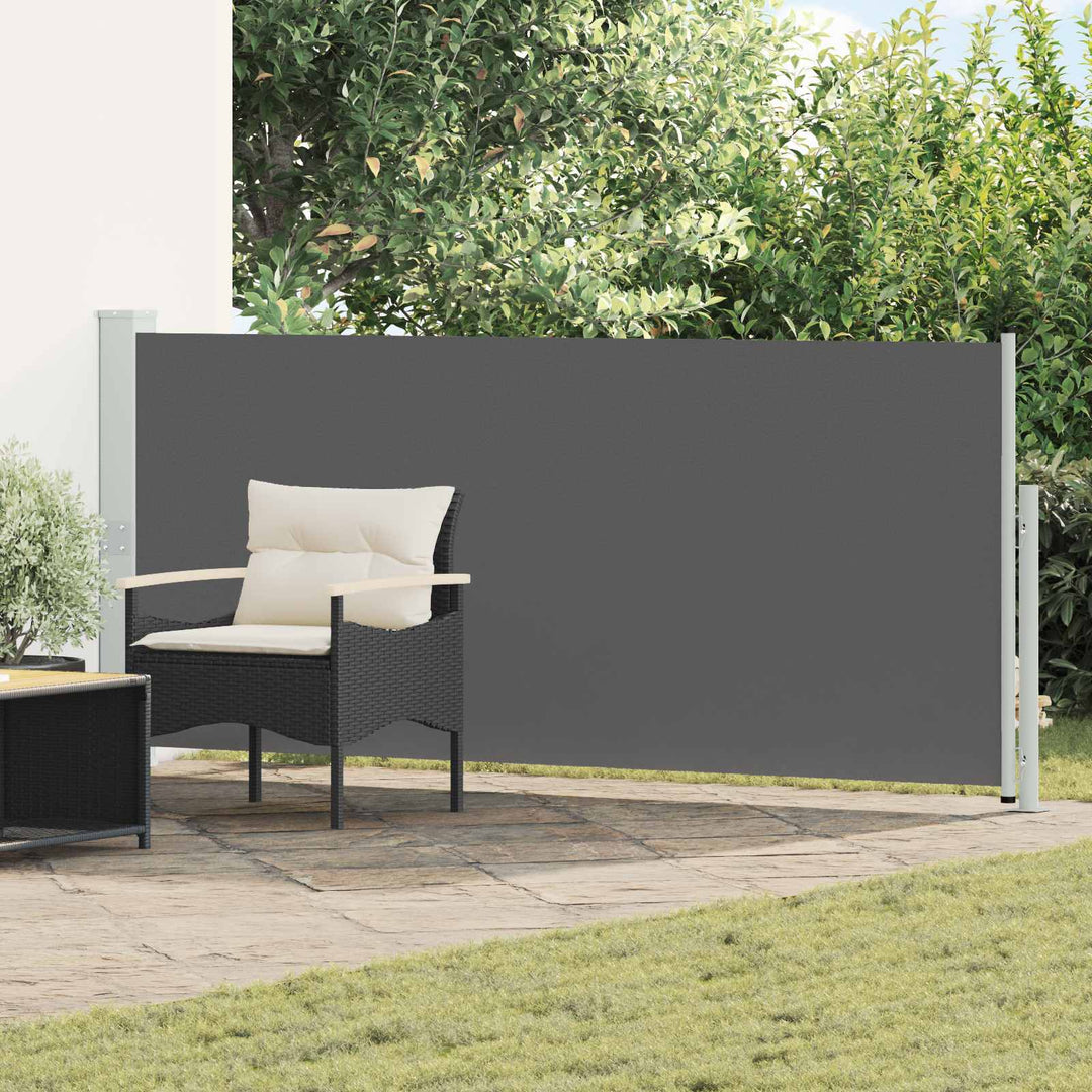 Utfällbar Sidomarkis 117 X 600 Cm Polyester Rektangulär