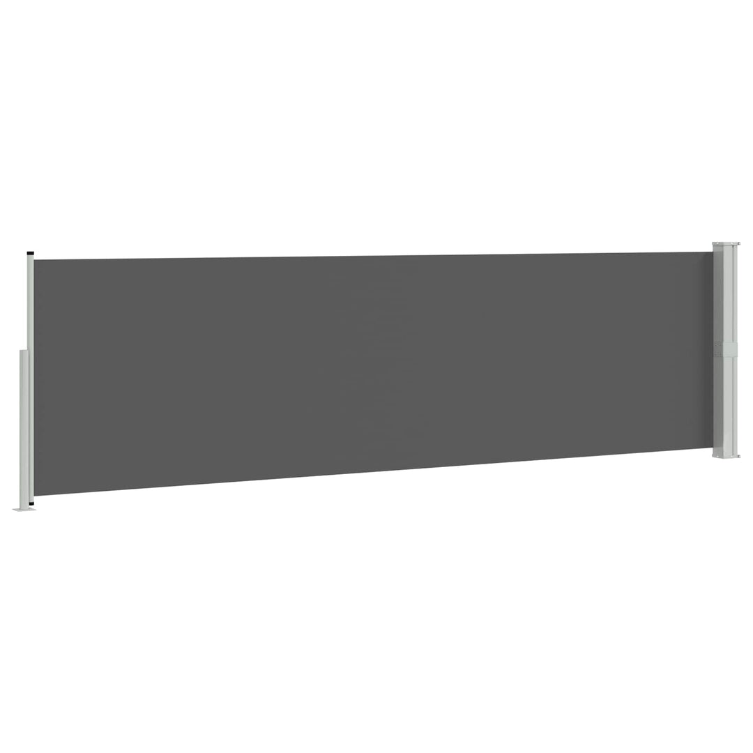 Utfällbar Sidomarkis 117 X 600 Cm Polyester Rektangulär