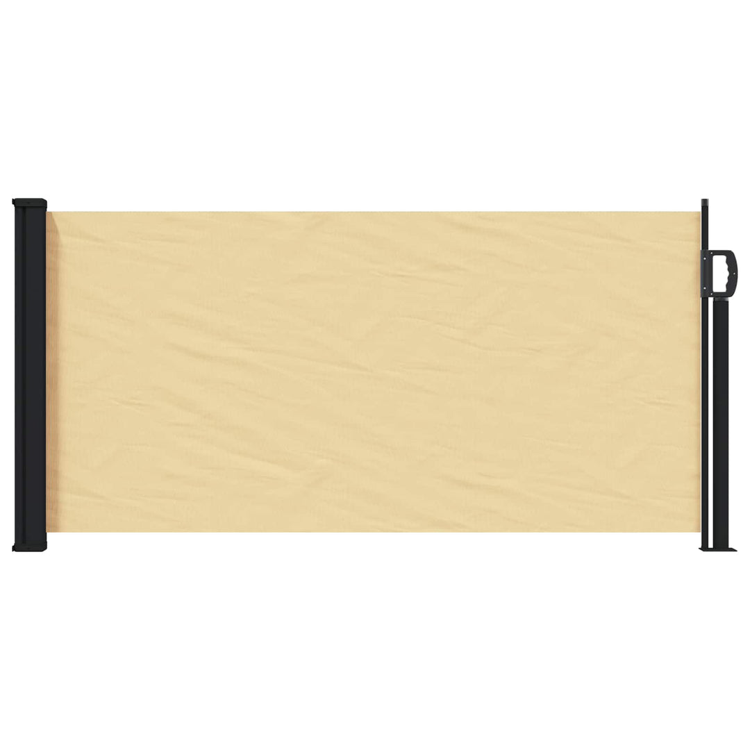 Utfällbar Sidomarkis 300 X 100 Cm Polyester Rektangulär Sand
