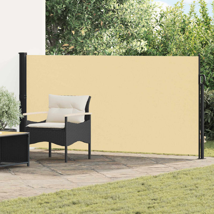 Utfällbar Sidomarkis 300 X 160 Cm Polyester Rektangulär Sand