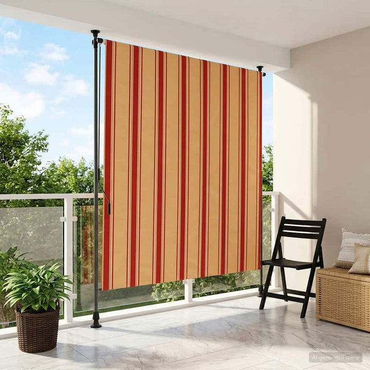 Utomhus Rullgardin Flerfärgsdesign 100 X 270 Cm