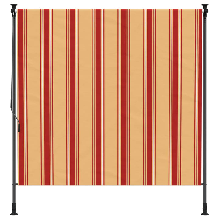 Utomhus Rullgardin Flerfärgsdesign 100 X 270 Cm