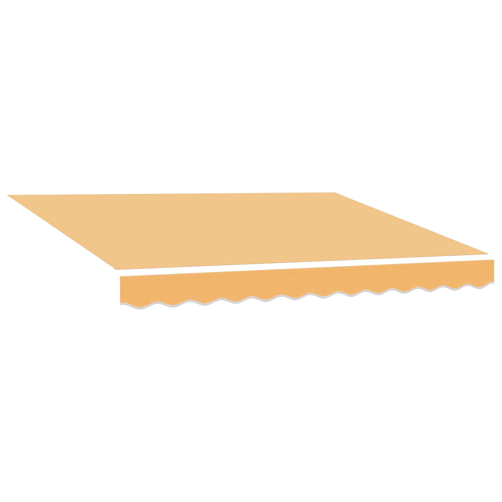Markisväv Sand 4 × 3,5 M Polyester