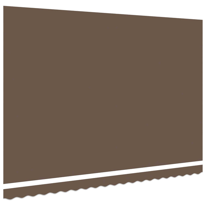 Markisväv Taupe 4,5 × 3 M Polyester