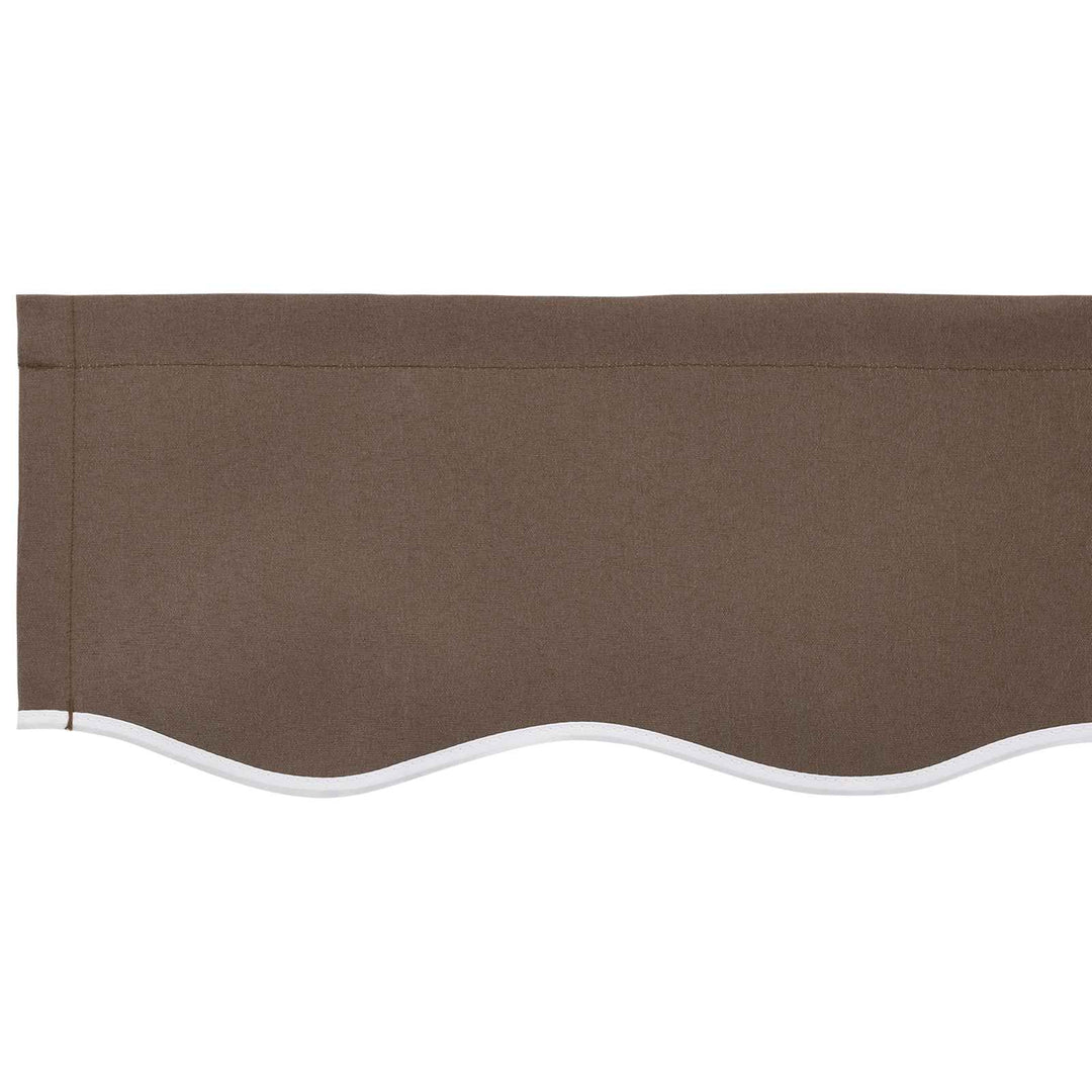 Markisväv Taupe 4,5 × 3,5 M Polyester