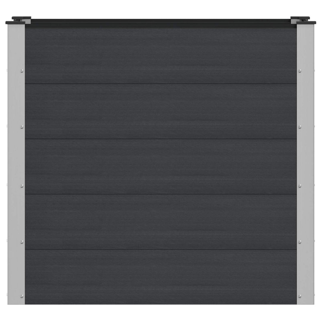 Upphöjd Odlingslåda Svart 100 X 50 X 91 Cm