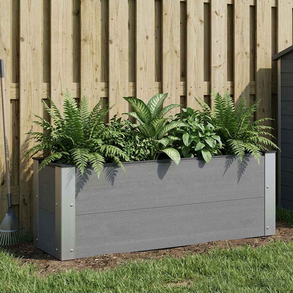 Upphöjd Odlingslåda Grå 100 X 30 36 Cm