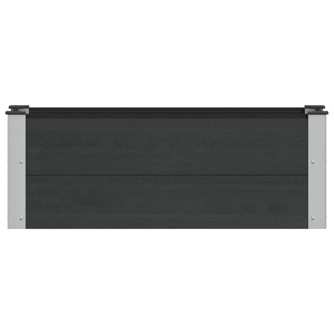 Upphöjd Odlingslåda Svart 100 X 30 X 36 Cm
