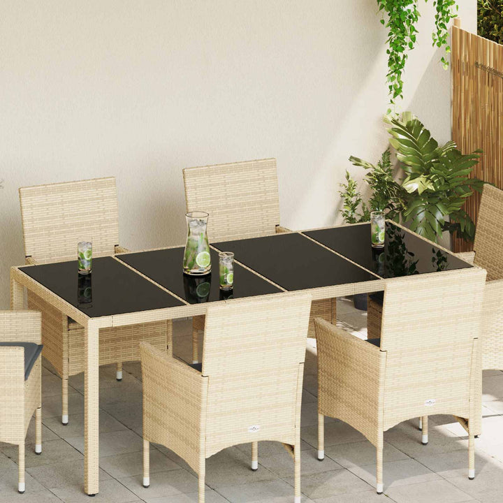 Bordsskiva 4 Pcs Svart Glas