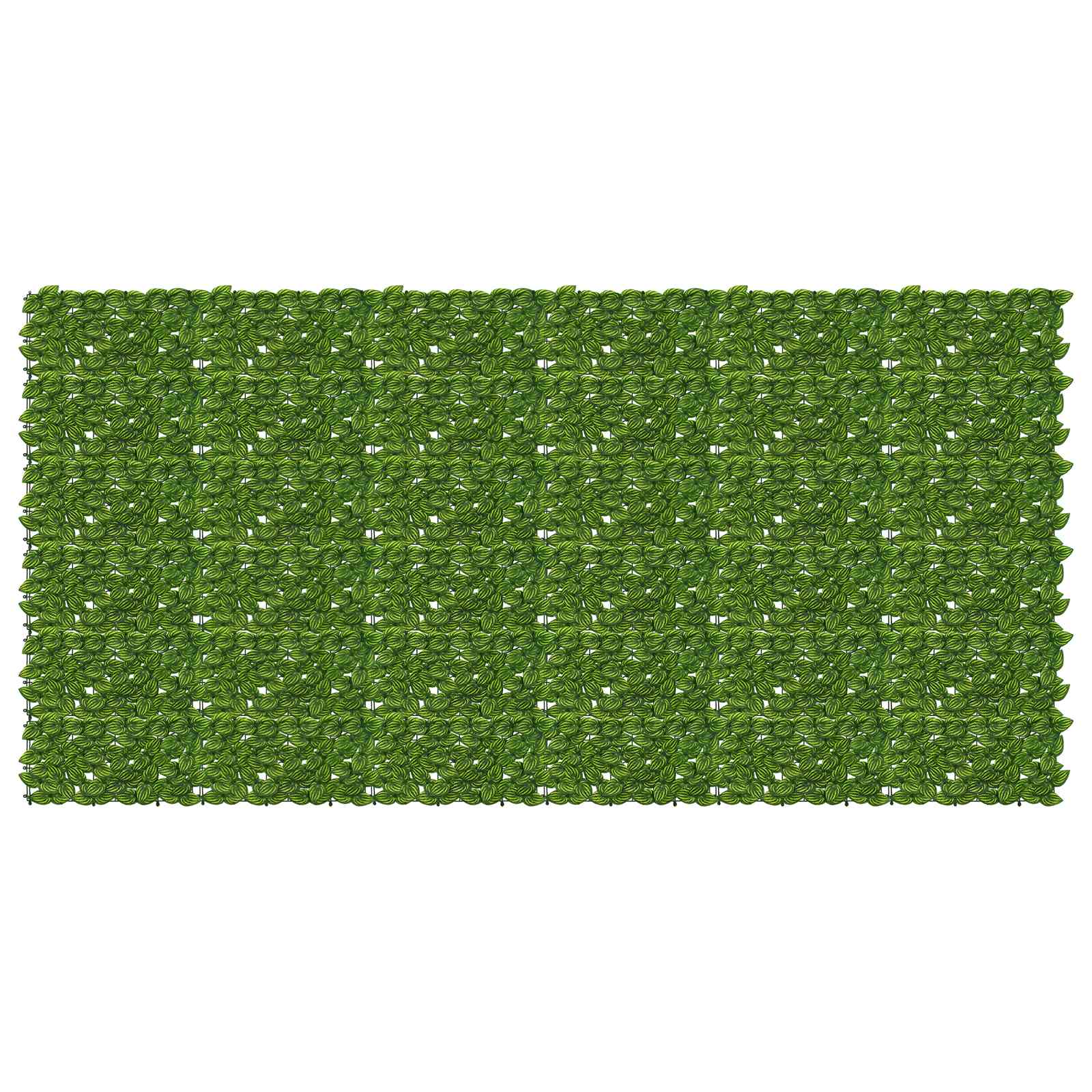 Balkongskärm Med Löv Grön Och Gul 300 X 150 Cm Polyeten Och Tyg