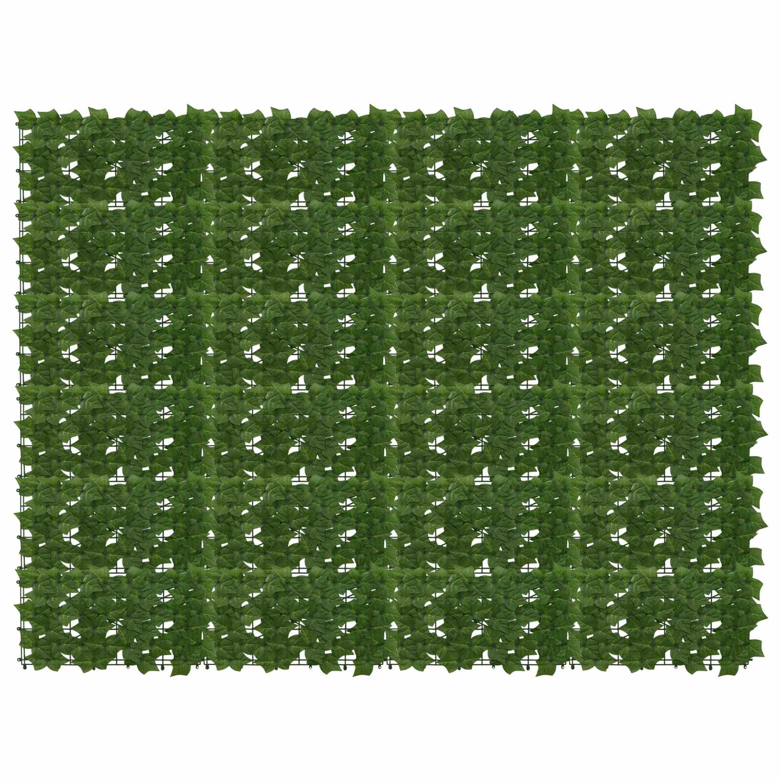 Balkongskärm Med Löv Grön 200 X 150 Cm Polyeten Och Tyg