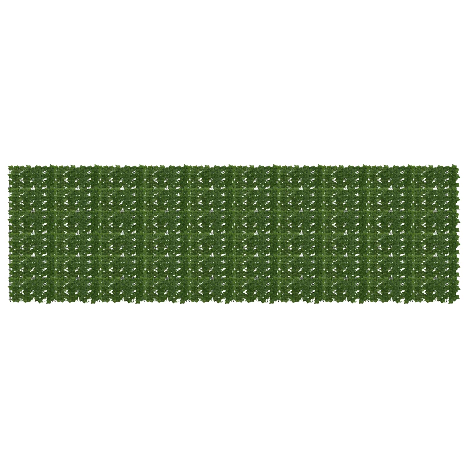 Balkongskärm Med Löv Grön 500 X 150 Cm Polyeten Och Tyg