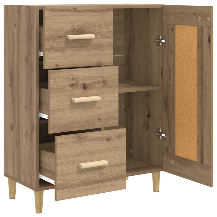 Sideboard Artisan-Ek 69,5 X 34 X 90 Cm Konstruerat Trä