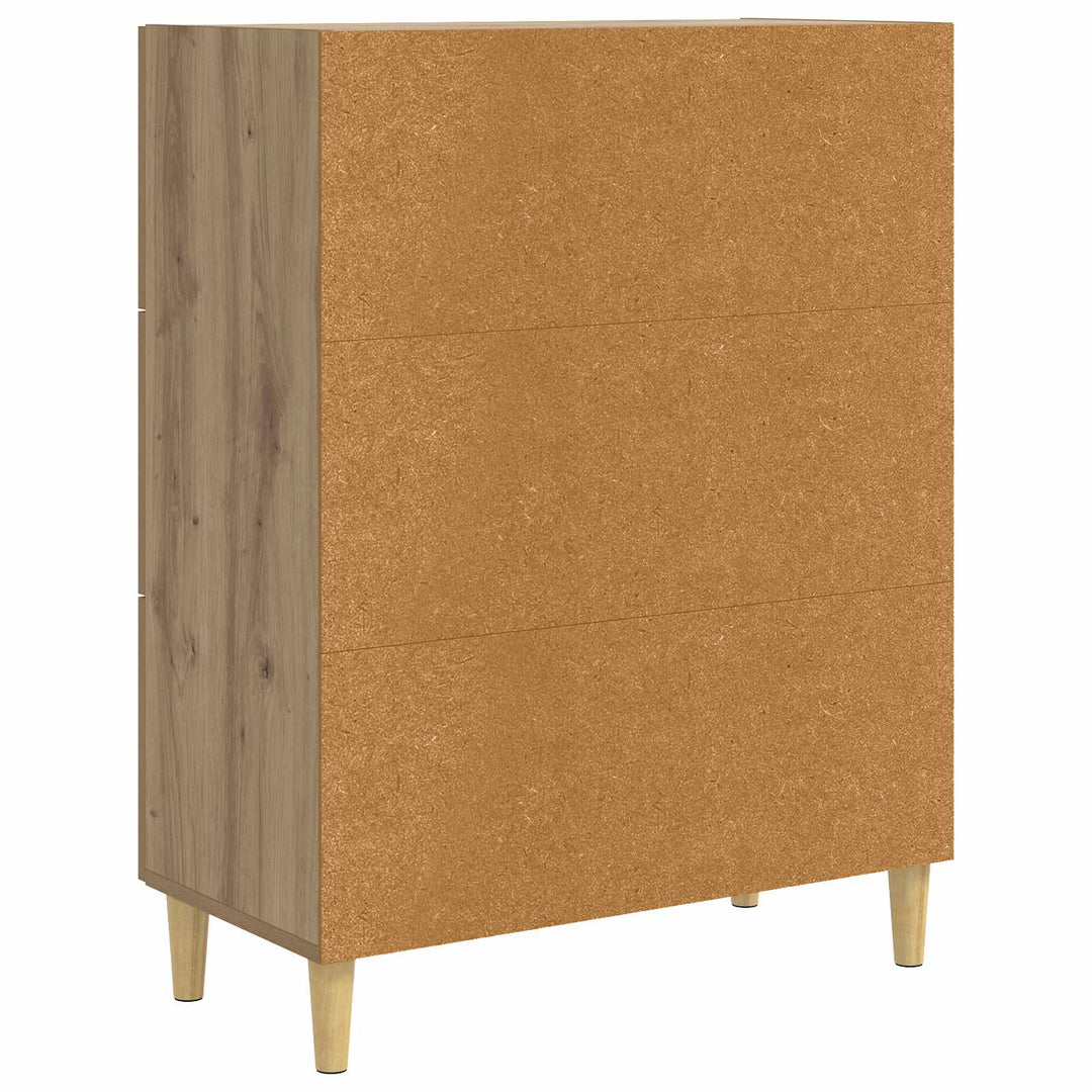 Sideboard Artisan-Ek 69,5 X 34 X 90 Cm Konstruerat Trä