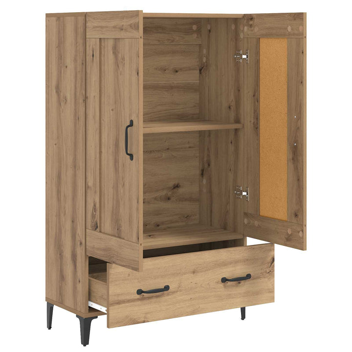 Skåp Artisan-Ek 70 X 31 X 115 Cm Konstruerat Trä