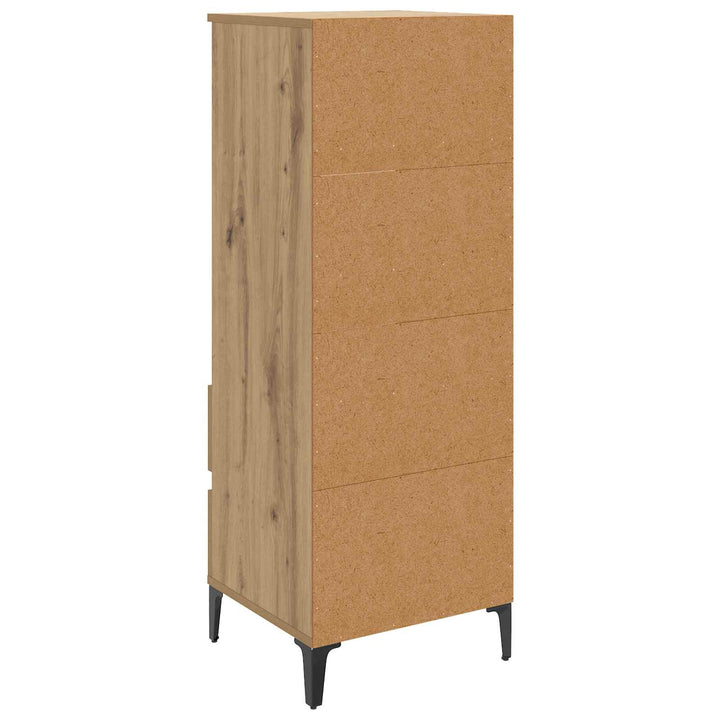 Skåp Artisan-Ek 40 X 36 X 110 Cm Konstruerat Trä