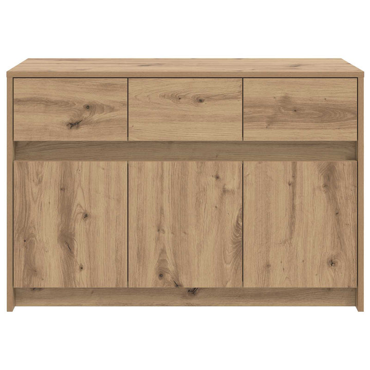 Tv-Skåp 91 X 34 X 61 Cm Artisan-Ek Konstruerat Trä
