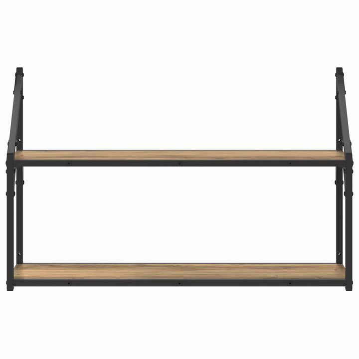 Vägg Hylla Väggmonterat Artisan-Ek 80 X 21 X 51 Cm Metall Pb