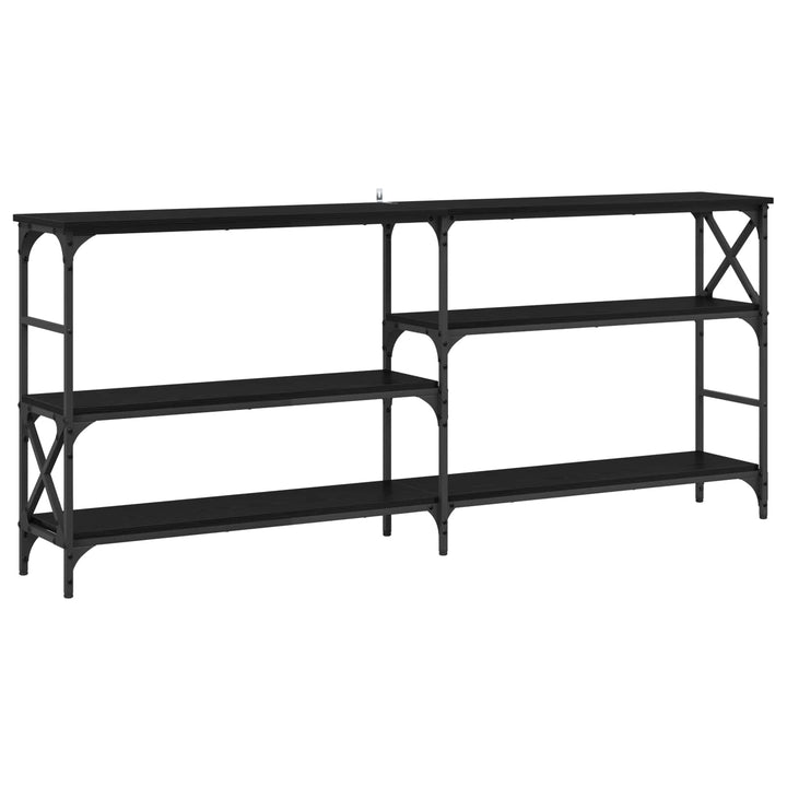 Konsolbord Svart Ek 180 X 29 X 76,5 Cm Metall Pb