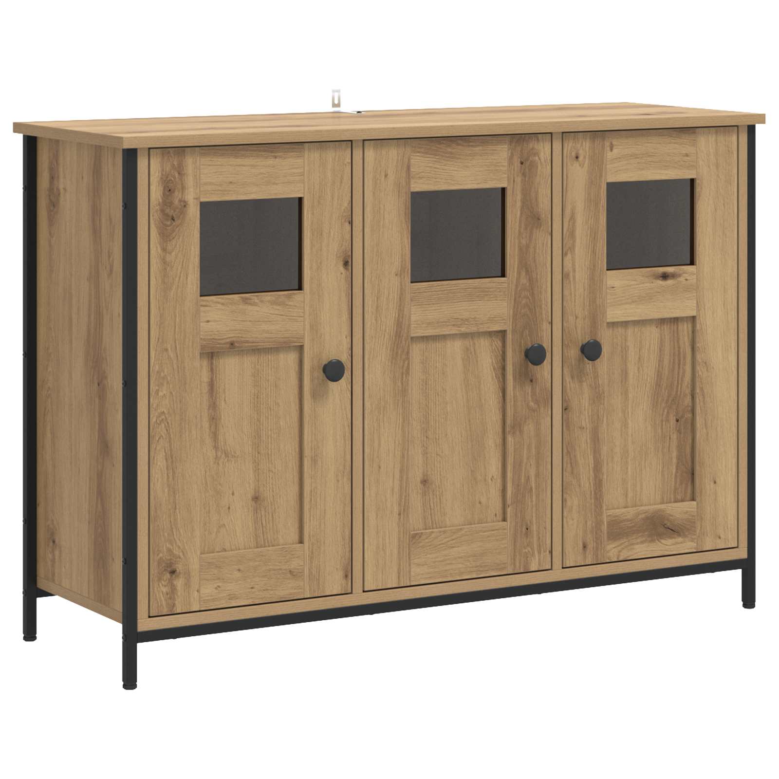 Sideboard Artisan-Ek 100 X 35 X 70 Cm Konstruerat Trä