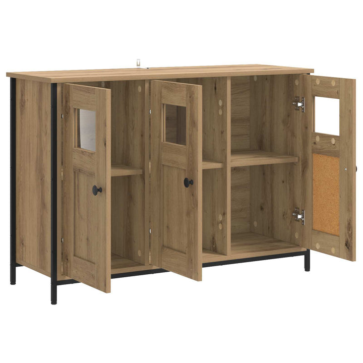 Sideboard Artisan-Ek 100 X 35 X 70 Cm Konstruerat Trä
