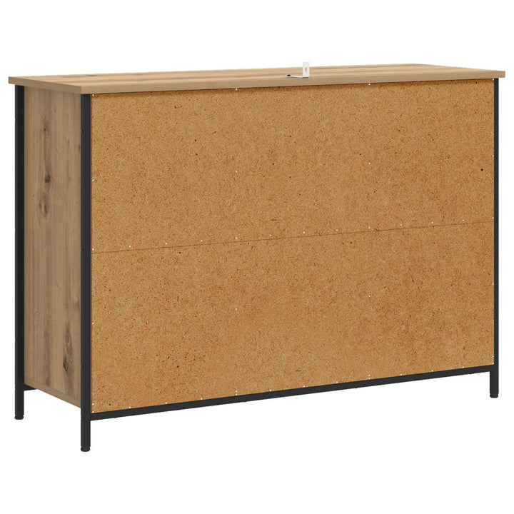 Sideboard Artisan-Ek 100 X 35 X 70 Cm Konstruerat Trä