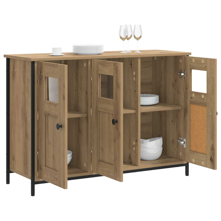 Sideboard Artisan-Ek 100 X 35 X 70 Cm Konstruerat Trä