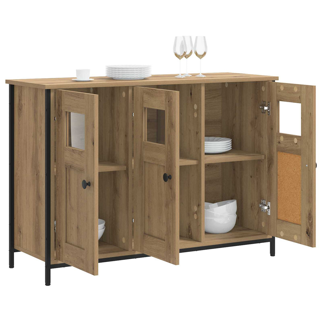 Sideboard Artisan-Ek 100 X 35 X 70 Cm Konstruerat Trä