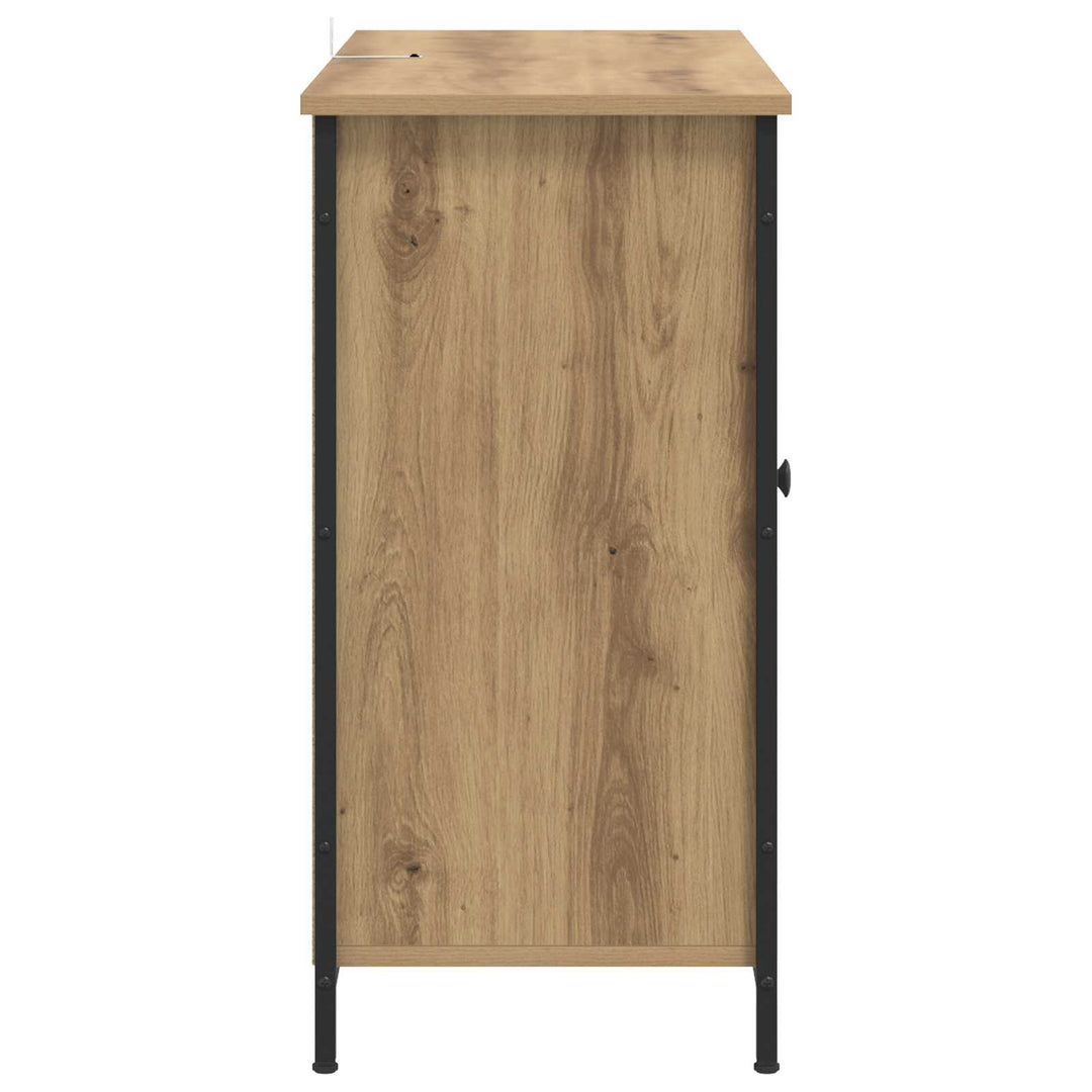 Sideboard Artisan-Ek 100 X 35 X 70 Cm Konstruerat Trä