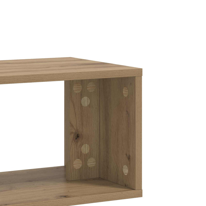 Tv-Skåp 100 X 30 X 50 Cm Artisan-Ek Konstruerat Trä