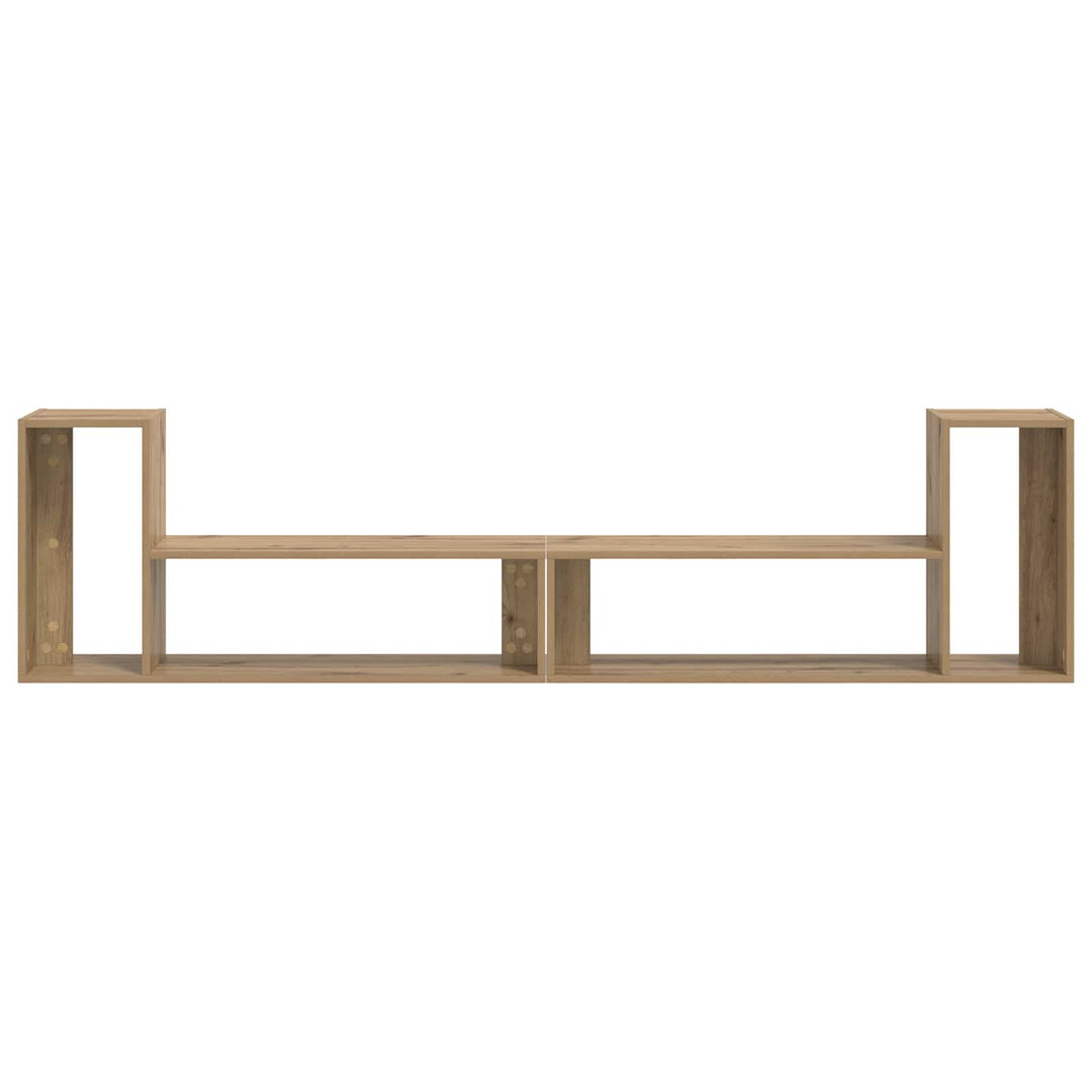 Tv-Skåp 100 X 30 X 50 Cm Artisan-Ek Konstruerat Trä