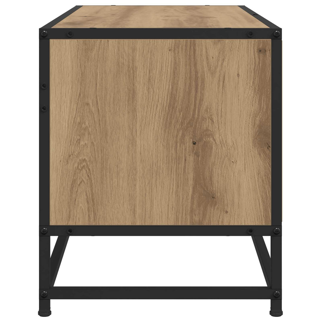 Tv-Skåp 80 X 34,5 X 40 Cm Artisan-Ek Konstruerat Trä