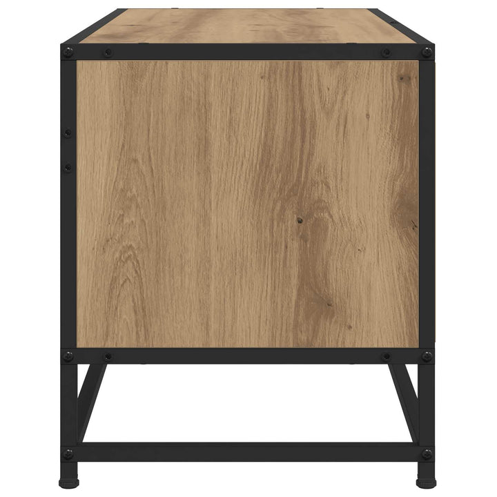 Tv-Skåp 80 X 34,5 X 40 Cm Artisan-Ek Konstruerat Trä