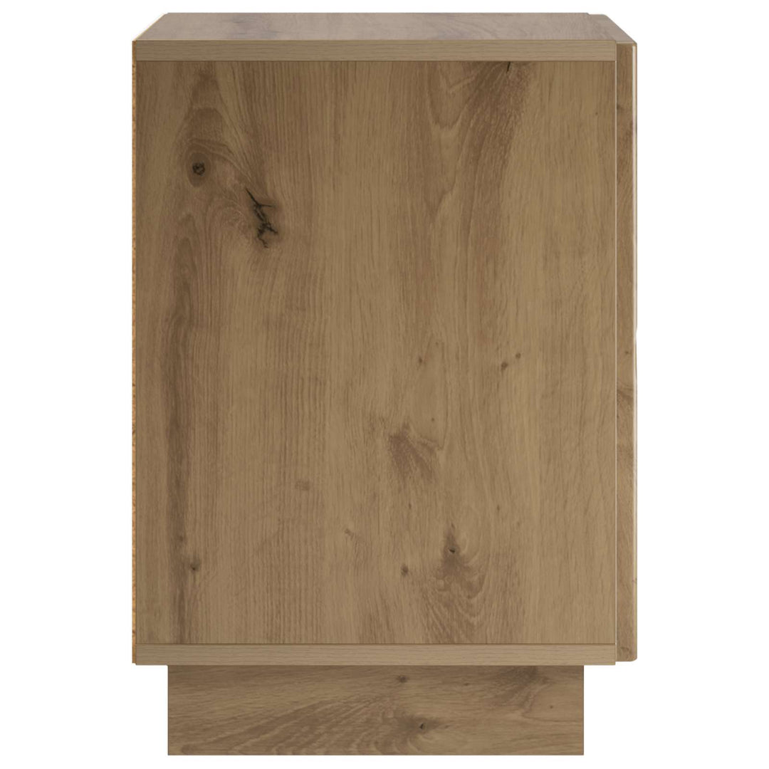 Nattduksbord 2 Pcs Artisan-Ek 33,5 X 34,5 X 50 Cm
