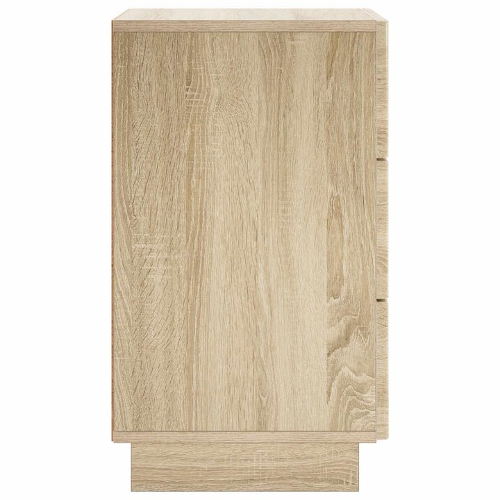 Nattduksbord Sonoma-Ek 33,5 X 34,5 X 60 Cm Konstruerat Trä