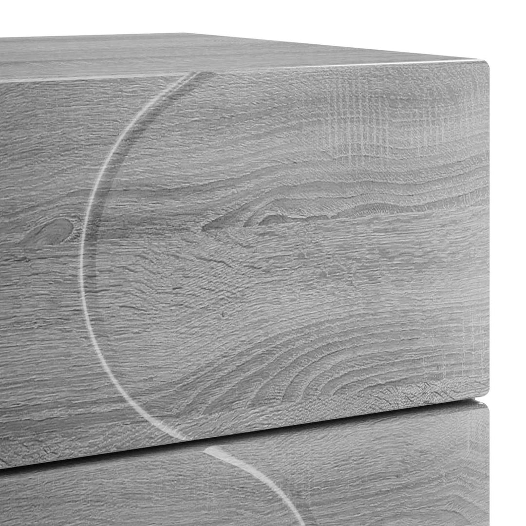 Nattduksbord 2 Pcs Grå Sonoma 33,5 X 34,5 X 60 Cm