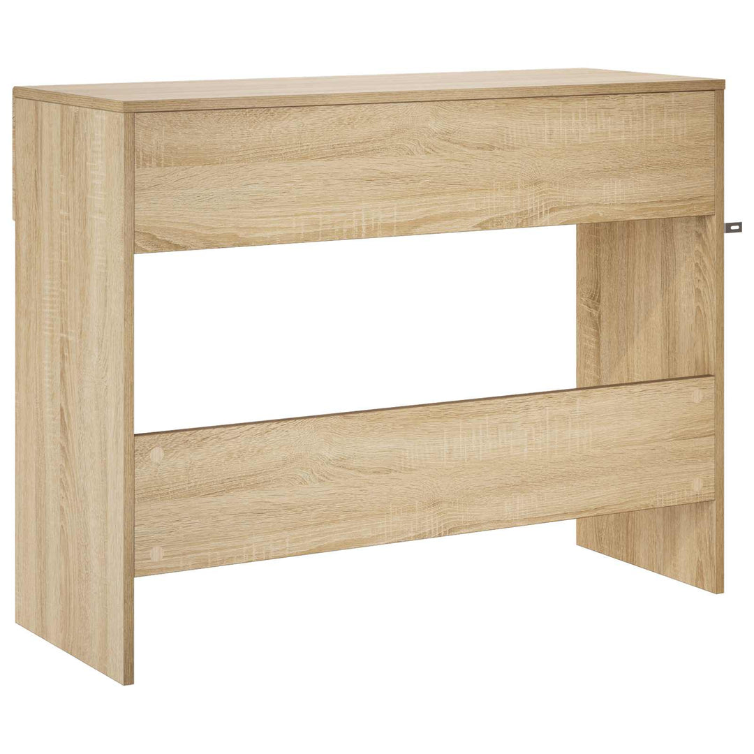Konsolbord Sonoma-Ek 96,5 X 38 X 75 Cm Konstruerat Trä