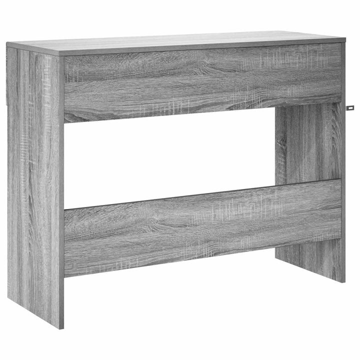 Konsolbord Grå Sonoma 96,5 X 38 X 75 Cm Konstruerat Trä