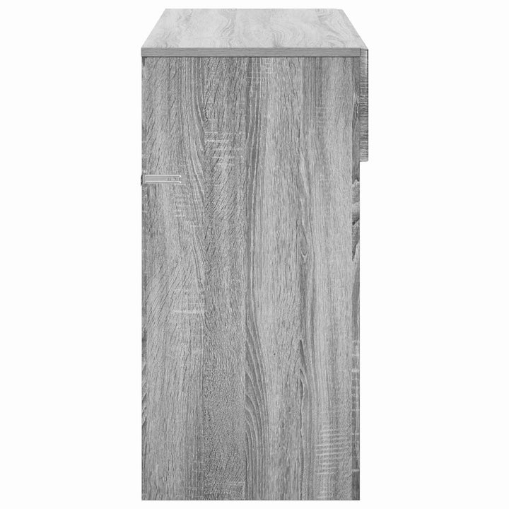 Konsolbord Grå Sonoma 96,5 X 38 X 75 Cm Konstruerat Trä