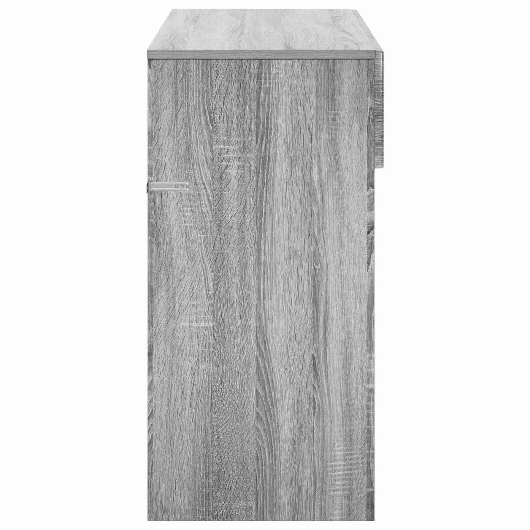 Konsolbord Grå Sonoma 96,5 X 38 X 75 Cm Konstruerat Trä