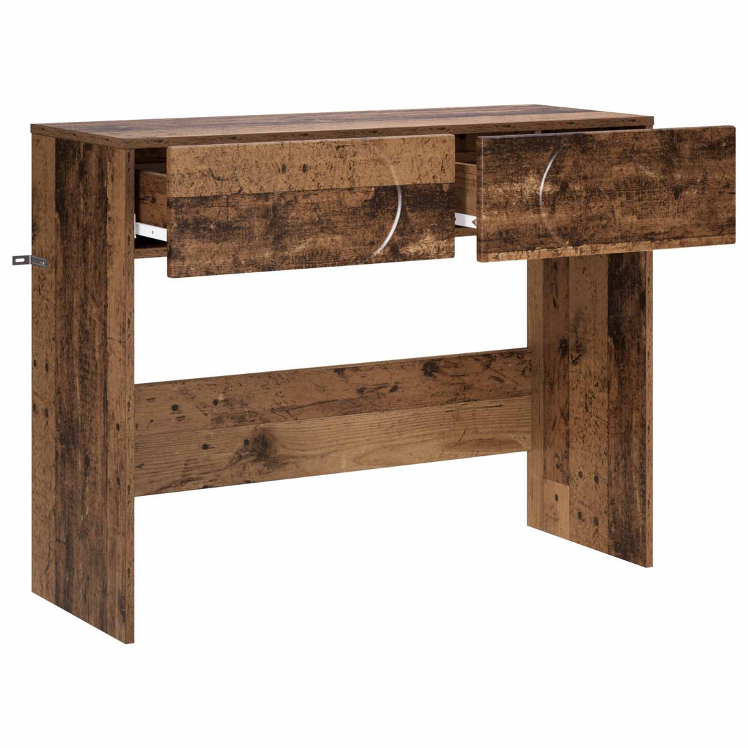 Konsolbord Gammalt Trä 96,5 X 38 X 75 Cm Konstruerat Trä