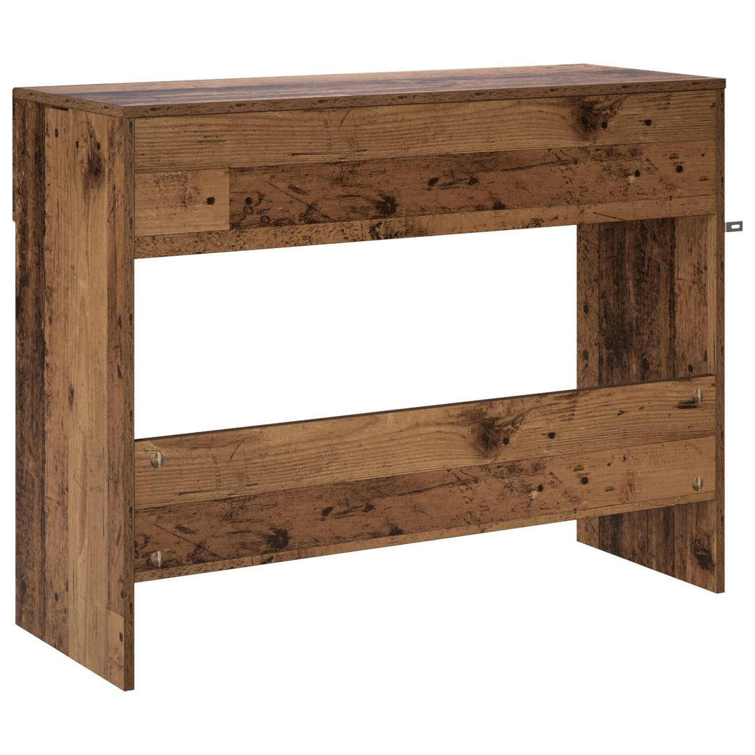 Konsolbord Gammalt Trä 96,5 X 38 X 75 Cm Konstruerat Trä